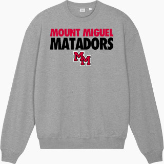 Stanley/Stella Unisex Ledger Dry Crewneck Sweatshirt