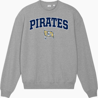 Stanley/Stella Unisex Ledger Dry Crewneck Sweatshirt