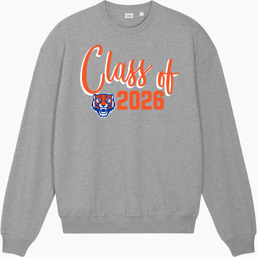 Chilton County Tigers <span class="pdp-name-mascot">Chilton County Tigers</span> Stanley/Stella Unisex Ledger Dry Crewneck Sweatshirt