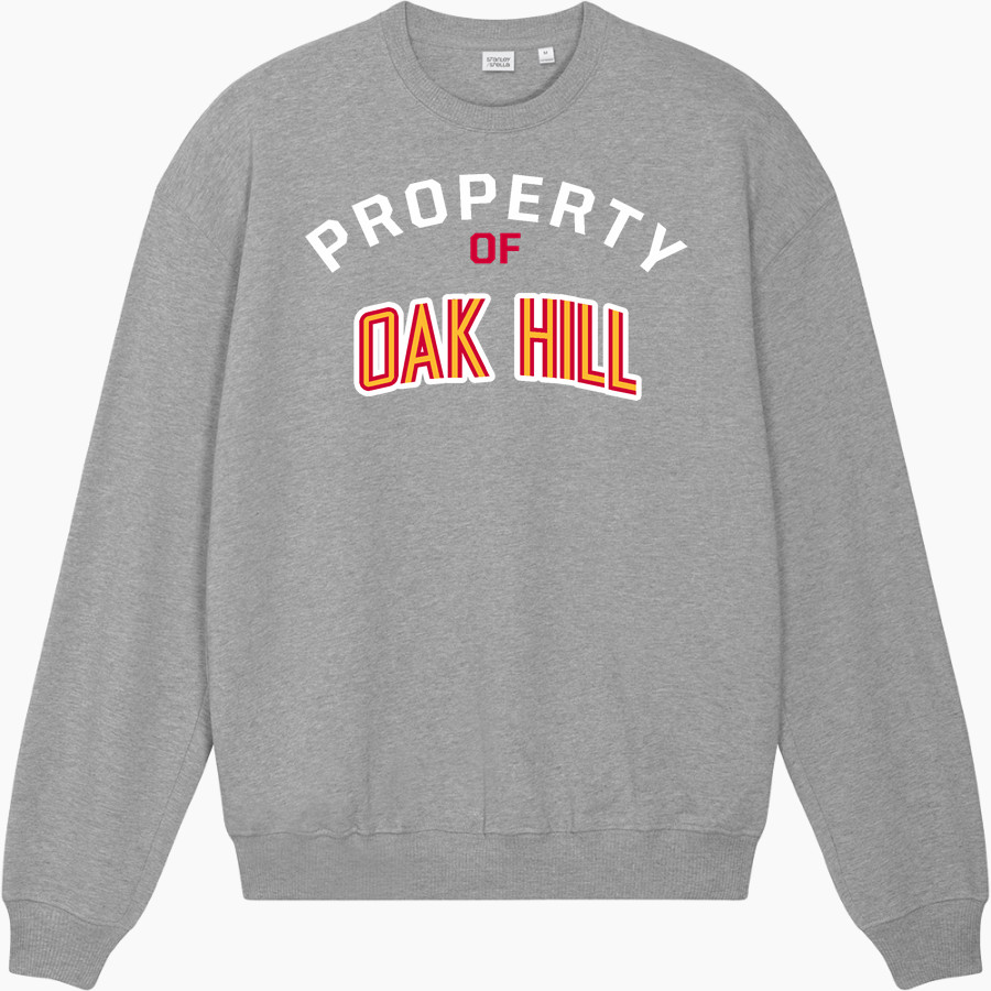 Oak Hill Warriors <span class="pdp-name-mascot">Oak Hill Warriors</span> Stanley/Stella Unisex Ledger Dry Crewneck Sweatshirt