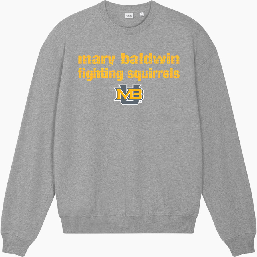 Mary Baldwin Fighting Squirrels <span class="pdp-name-mascot">Mary Baldwin Fighting Squirrels</span> Stanley/Stella Unisex Ledger Dry Crewneck Sweatshirt