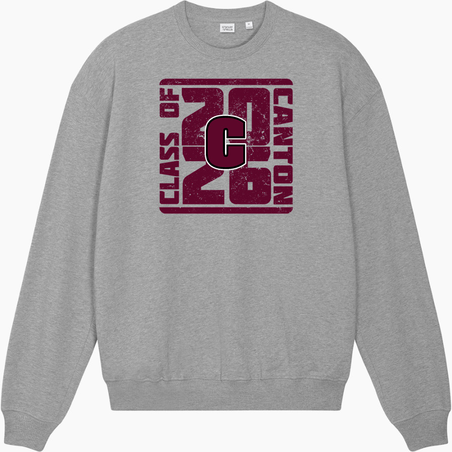 CANTON HIGH SCHOOL WARRIORS Stanley/Stella Unisex Ledger Dry Crewneck Sweatshirt