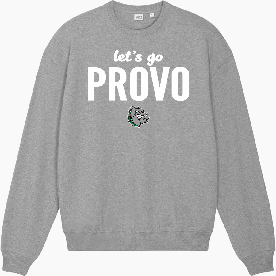 PROVO HIGH SCHOOL BULLDOGS <span class="pdp-name-mascot">PROVO BULLDOGS</span> Stanley/Stella Unisex Ledger Dry Crewneck Sweatshirt