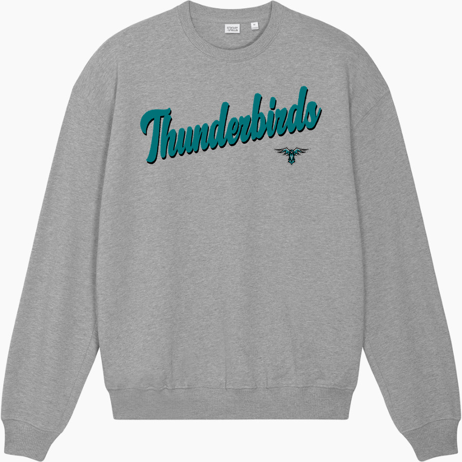 Mahnomen-Waubun THUNDERBIRDS <span class="pdp-name-mascot">Mahnomen-Waubun THUNDERBIRDS</span> Stanley/Stella Unisex Ledger Dry Crewneck Sweatshirt