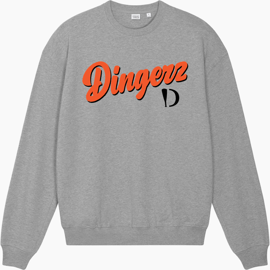 Dingerz Softball Dingerz <span class="pdp-name-mascot">Dingerz Softball Dingerz</span> Stanley/Stella Unisex Ledger Dry Crewneck Sweatshirt