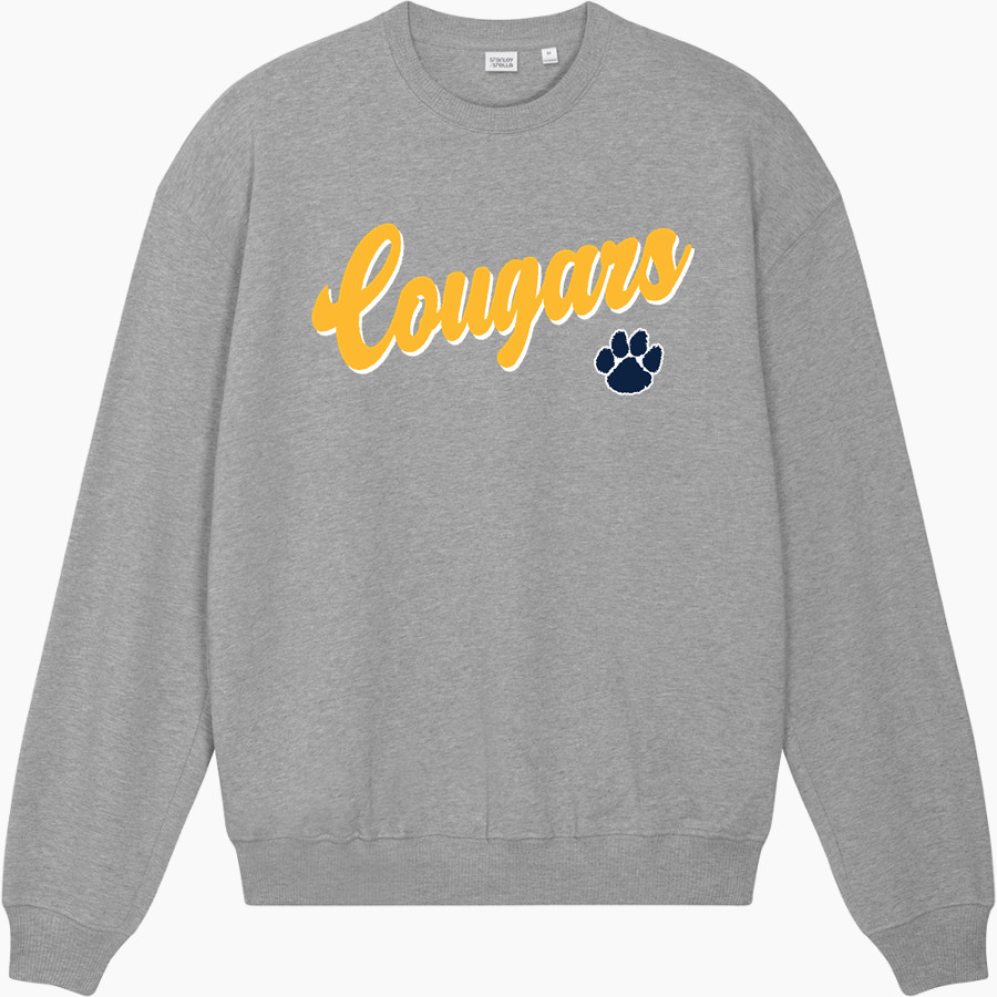 Goldsboro Cougars <span class="pdp-name-mascot">Goldsboro Cougars</span> Stanley/Stella Unisex Ledger Dry Crewneck Sweatshirt