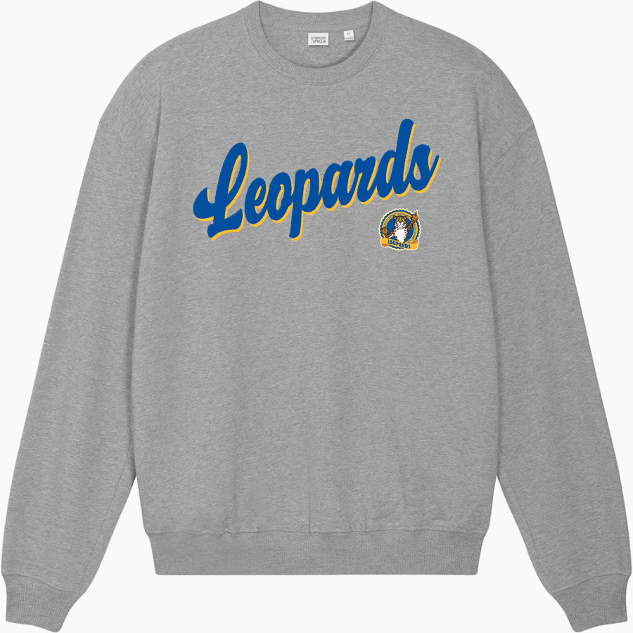Lincoln Leopards Stanley/Stella Unisex Ledger Dry Crewneck Sweatshirt