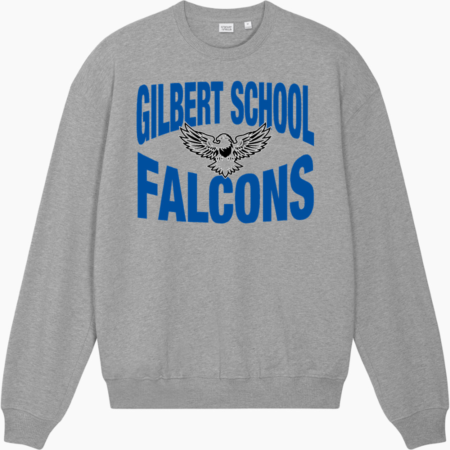 SYLVIO GILBERT Falcons Stanley/Stella Unisex Ledger Dry Crewneck Sweatshirt
