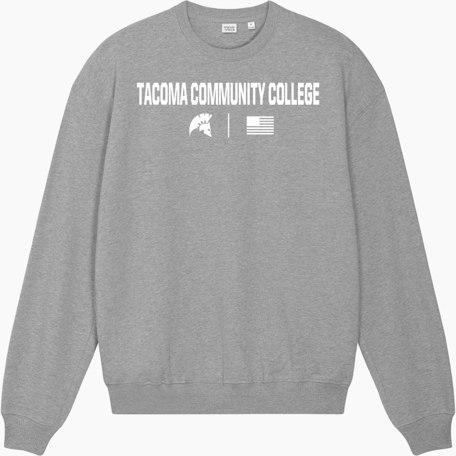 Tacoma Community College Titans <span class="pdp-name-mascot">Tacoma Community College Titans</span> Stanley/Stella Unisex Ledger Dry Crewneck Sweatshirt