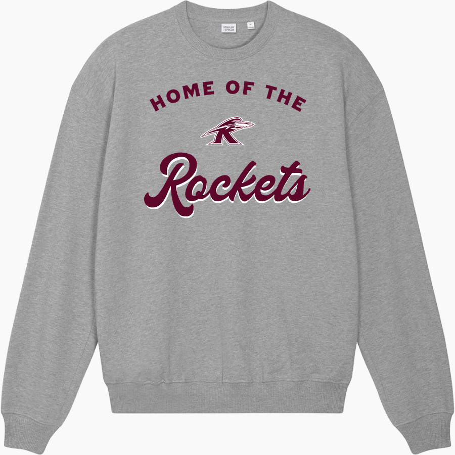 ROCKRIDGE HIGH SCHOOL ROCKETS <span class="pdp-name-mascot">ROCKRIDGE ROCKETS</span> Stanley/Stella Unisex Ledger Dry Crewneck Sweatshirt