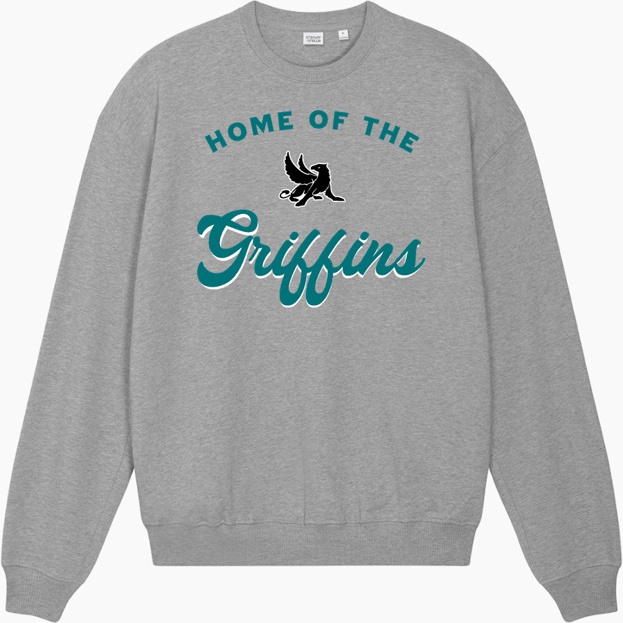 ACADEMY AT PALUMBO HIGH SCHOOL GRIFFINS <span class="pdp-name-mascot">PALUMBO GRIFFINS</span> Stanley/Stella Unisex Ledger Dry Crewneck Sweatshirt