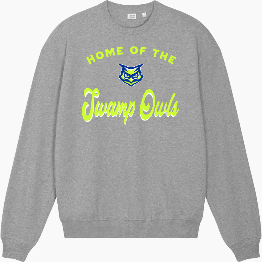 Discovery Swamp Owls Stanley/Stella Unisex Ledger Dry Crewneck Sweatshirt