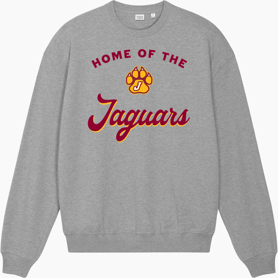 Jordan Jaguars The Official Store <span class="pdp-name-mascot">Jordan Jaguars</span> Stanley/Stella Unisex Ledger Dry Crewneck Sweatshirt