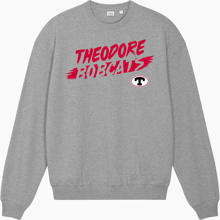 THEODORE HIGH SCHOOL BOBCATS <span class="pdp-name-mascot">THEODORE BOBCATS</span> Stanley/Stella Unisex Ledger Dry Crewneck Sweatshirt