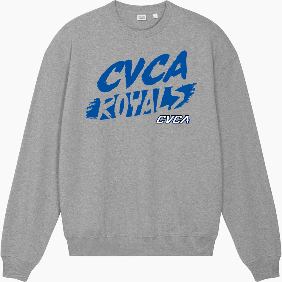 CVCA Royals The Online Store Stanley/Stella Unisex Ledger Dry Crewneck Sweatshirt