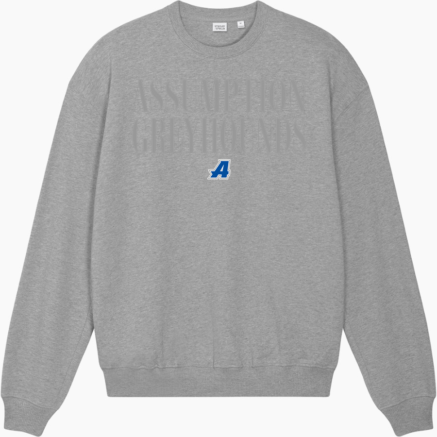Assumption Greyhounds <span class="pdp-name-mascot">Assumption Greyhounds</span> Stanley/Stella Unisex Ledger Dry Crewneck Sweatshirt
