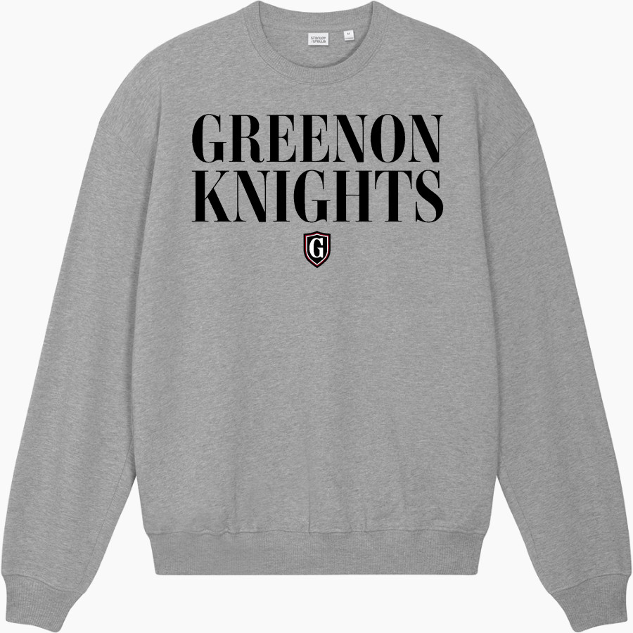 GREENON HIGH SCHOOL KNIGHTS <span class="pdp-name-mascot">GREENON KNIGHTS</span> Stanley/Stella Unisex Ledger Dry Crewneck Sweatshirt