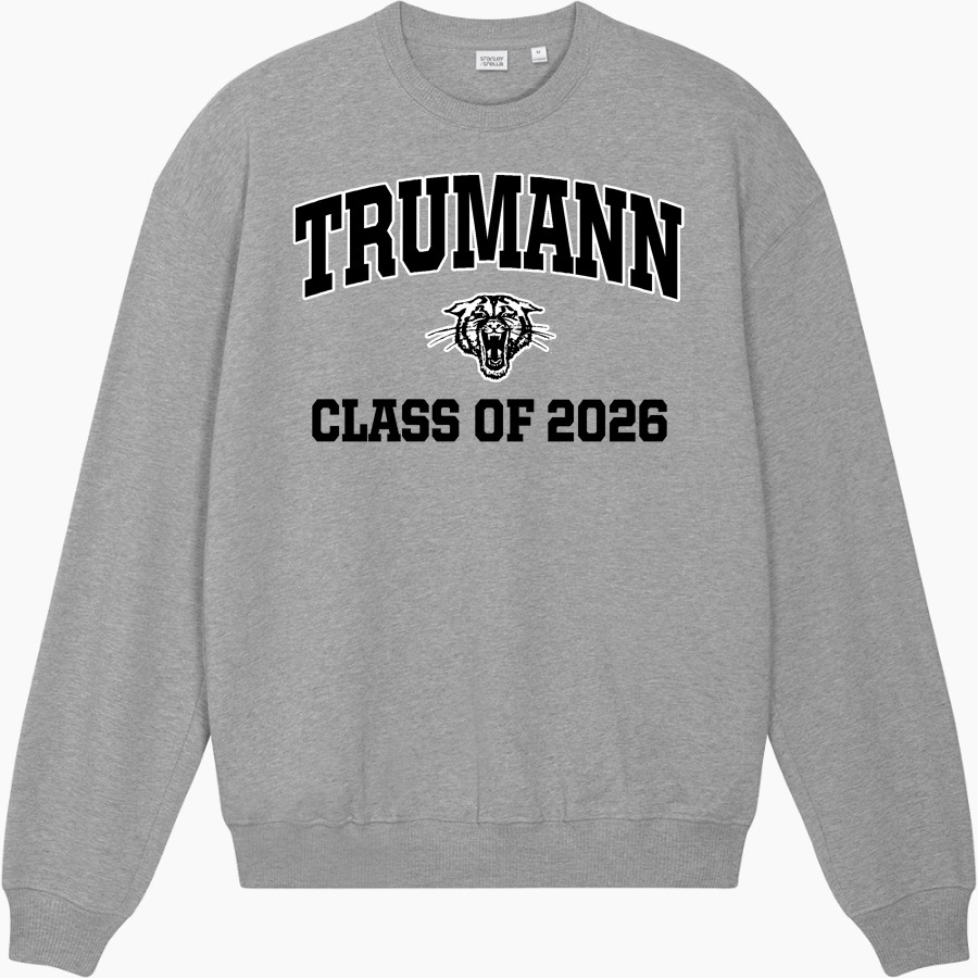TRUMANN HIGH SCHOOL WILDCATS <span class="pdp-name-mascot">TRUMANN WILDCATS</span> Stanley/Stella Unisex Ledger Dry Crewneck Sweatshirt