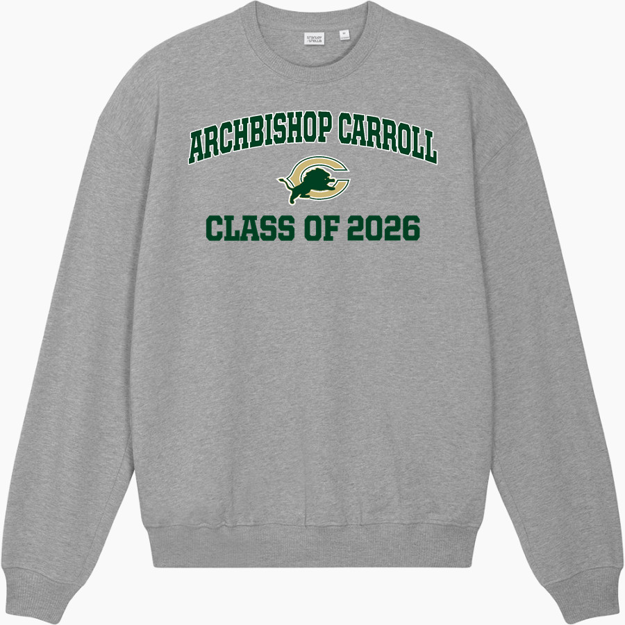 ARCHBISHOP CARROLL HIGH SCHOOL LIONS <span class="pdp-name-mascot">ARCHBISHOP CARROLL LIONS</span> Stanley/Stella Unisex Ledger Dry Crewneck Sweatshirt