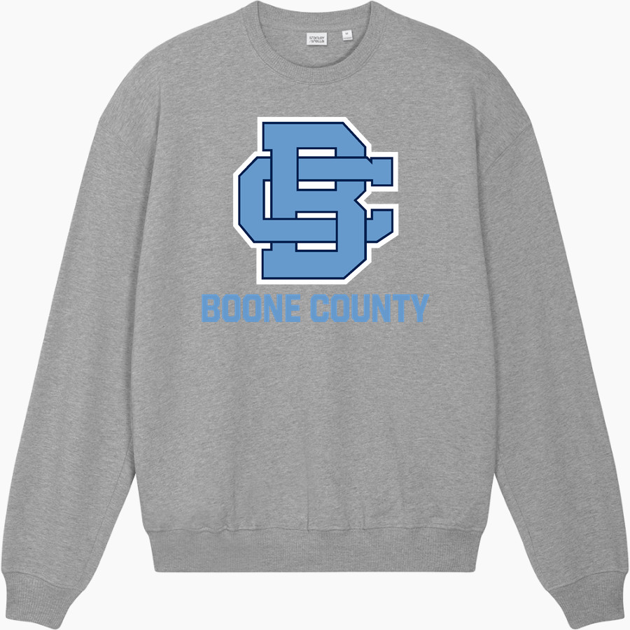 Boone County Rebels <span class="pdp-name-mascot">Boone County Rebels</span> Stanley/Stella Unisex Ledger Dry Crewneck Sweatshirt