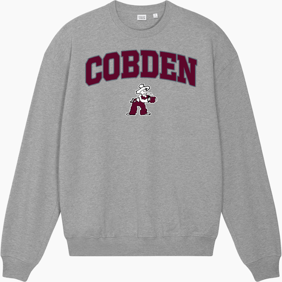 COBDEN HIGH SCHOOL APPLEKNOCKERS <span class="pdp-name-mascot">COBDEN APPLEKNOCKERS</span> Stanley/Stella Unisex Ledger Dry Crewneck Sweatshirt