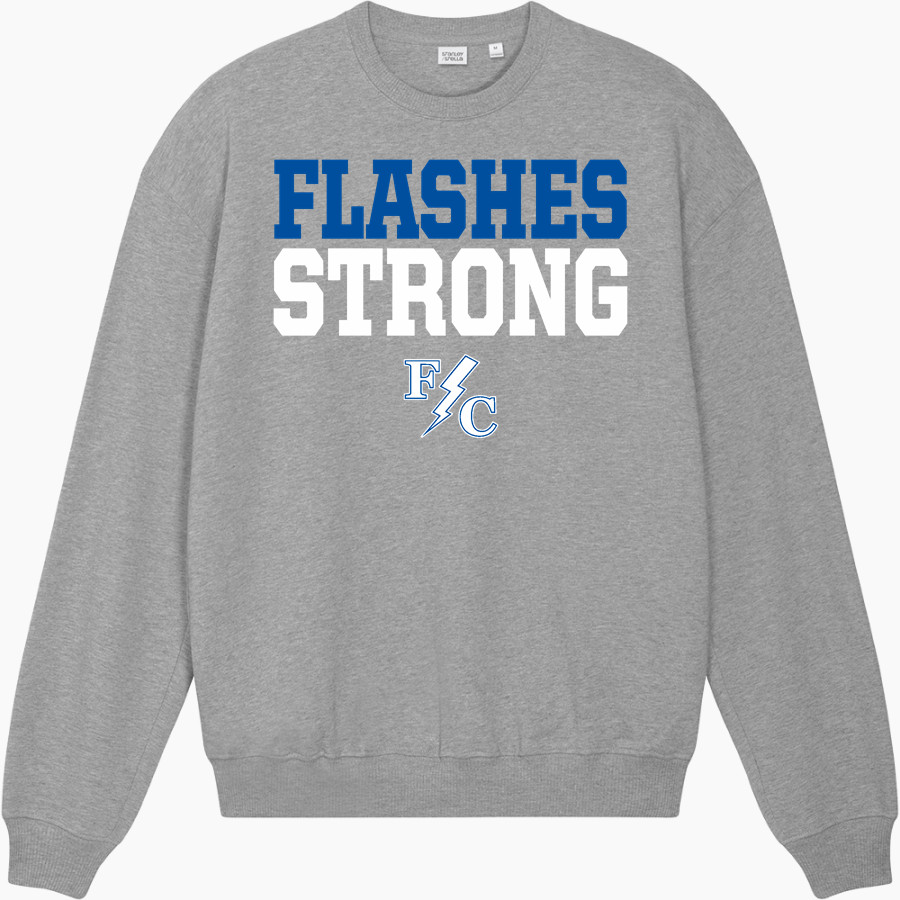 Franklin Central Flashes <span class="pdp-name-mascot">Franklin Central Flashes</span> Stanley/Stella Unisex Ledger Dry Crewneck Sweatshirt