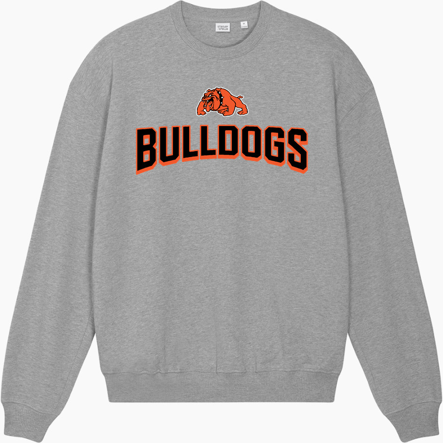 WALDRON HIGH SCHOOL BULLDOGS Stanley/Stella Unisex Ledger Dry Crewneck Sweatshirt