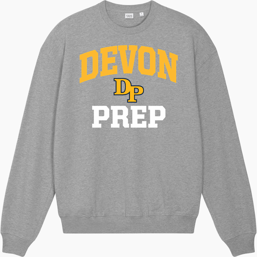 Devon Prep <span class="pdp-name-mascot">Devon Tide</span> Stanley/Stella Unisex Ledger Dry Crewneck Sweatshirt