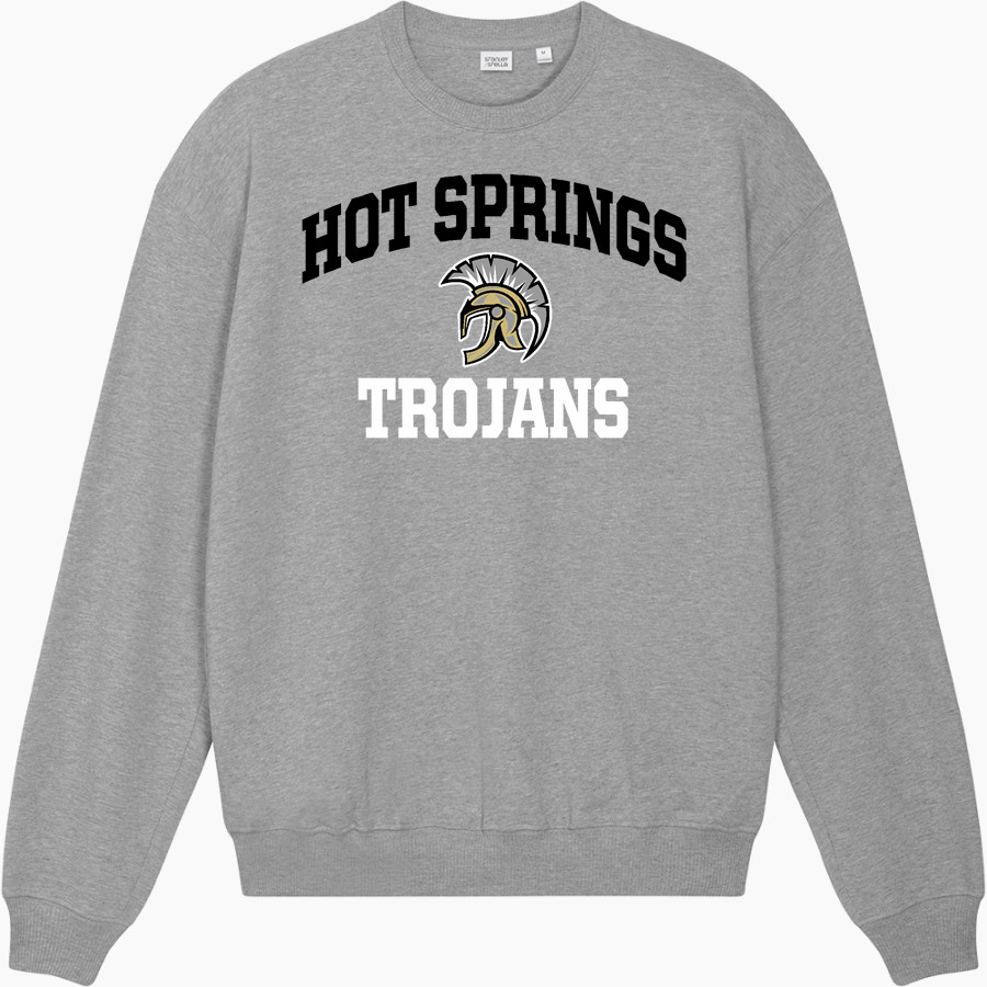 HOT SPRINGS HIGH SCHOOL TROJANS <span class="pdp-name-mascot">HOT SPRINGS TROJANS</span> Stanley/Stella Unisex Ledger Dry Crewneck Sweatshirt