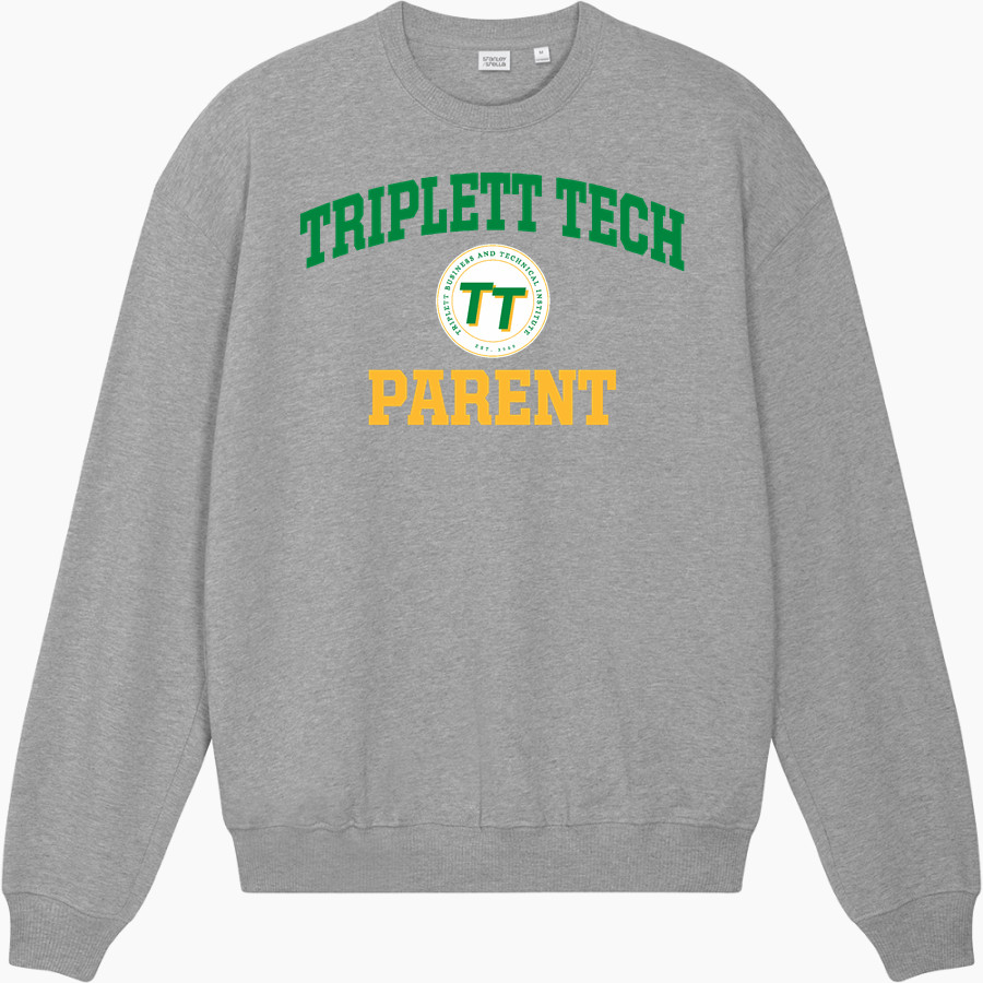 Triplett Tech <span class="pdp-name-mascot">Triplett Business and Technical Institute</span> Stanley/Stella Unisex Ledger Dry Crewneck Sweatshirt