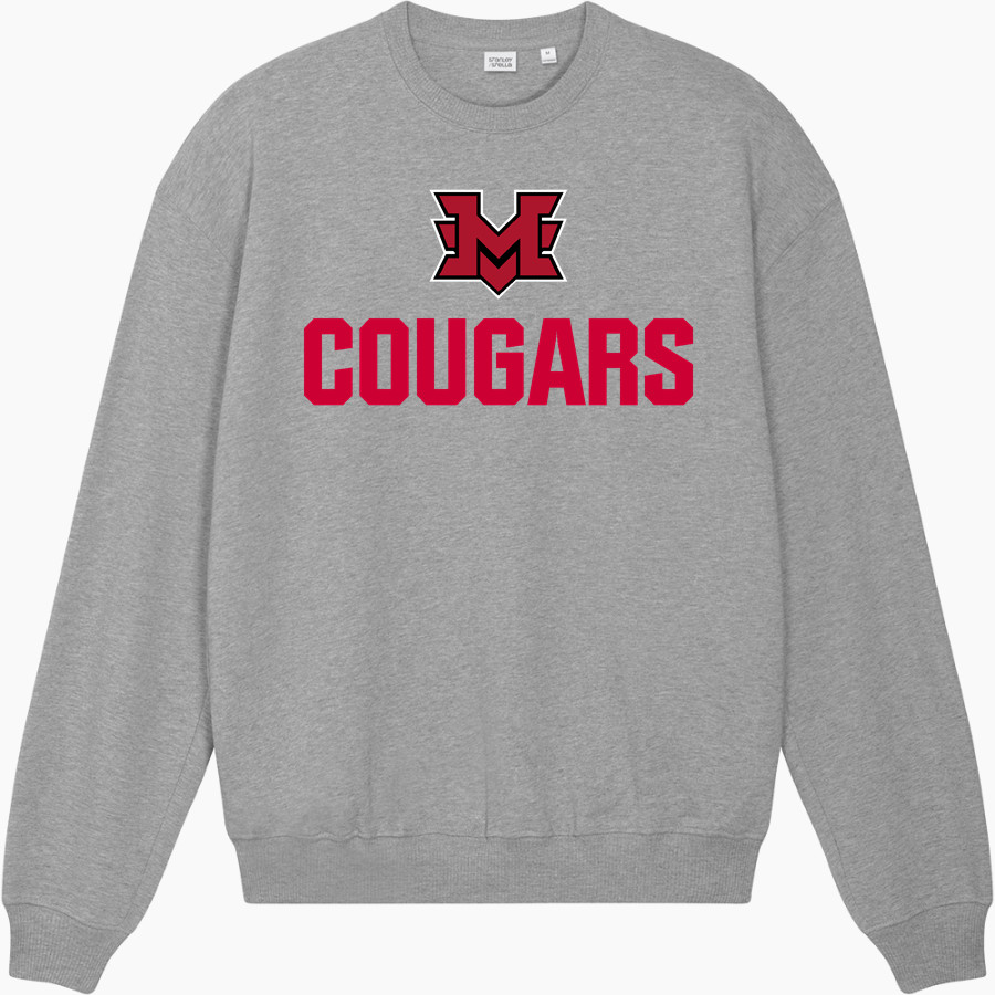 Mountain View Cougars <span class="pdp-name-mascot">Mountain View Cougars</span> Stanley/Stella Unisex Ledger Dry Crewneck Sweatshirt