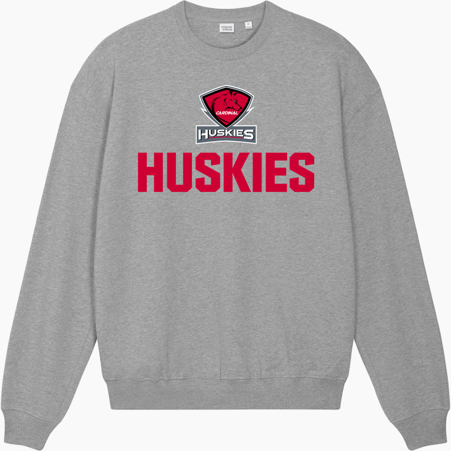 CARDINAL HIGH SCHOOL HUSKIES <span class="pdp-name-mascot">CARDINAL HUSKIES</span> Stanley/Stella Unisex Ledger Dry Crewneck Sweatshirt