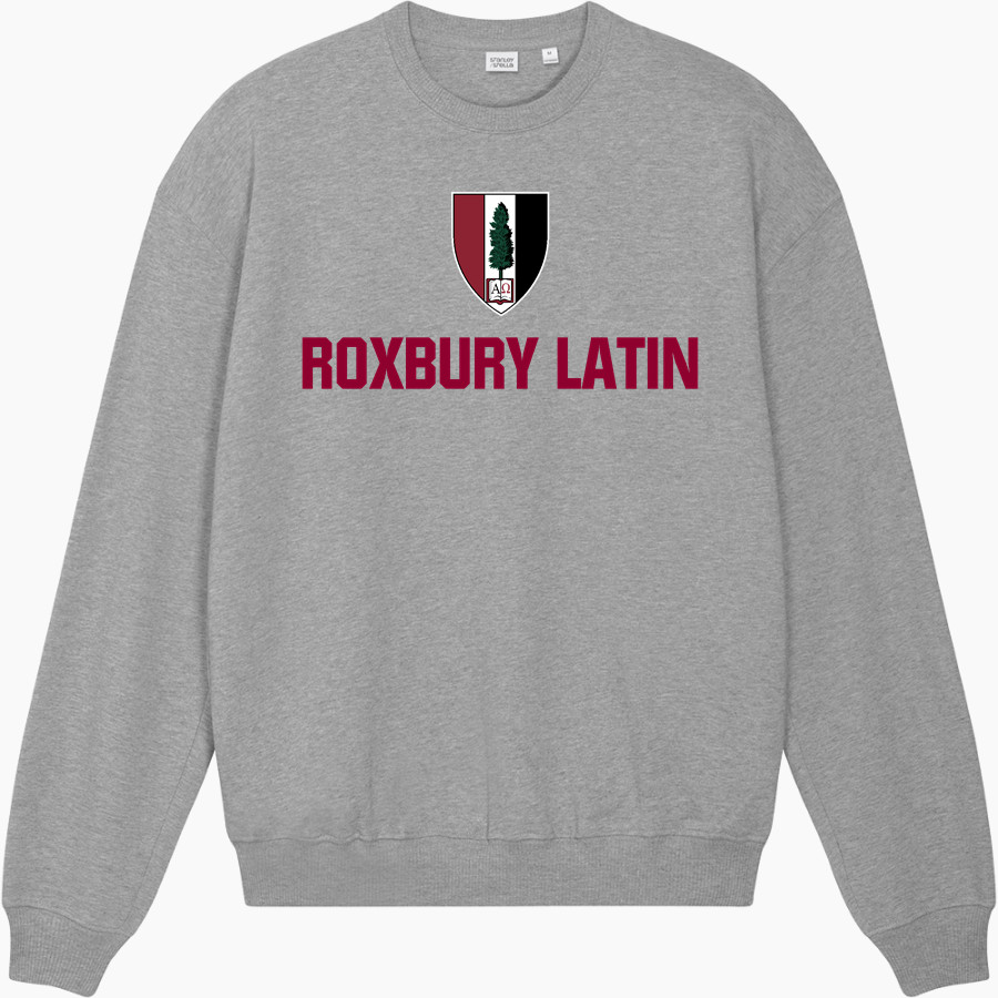 Roxbury Latin <span class="pdp-name-mascot">Roxbury Latin Foxes</span> Stanley/Stella Unisex Ledger Dry Crewneck Sweatshirt