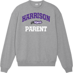 Harrison Wildcats <span class="pdp-name-mascot">Harrison School Wildcats</span> Stanley/Stella Unisex Ledger Dry Crewneck Sweatshirt Front Thumbnail