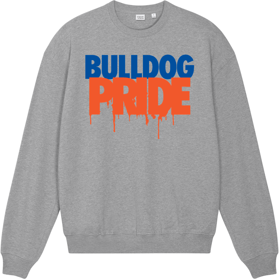 Freeport Football and Cheer Association <span class="pdp-name-mascot">Freeport Football and Cheer Association Bulldogs</span> Stanley/Stella Unisex Ledger Dry Crewneck Sweatshirt