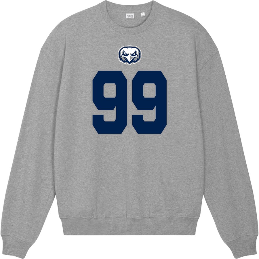 Legacy Eagles <span class="pdp-name-mascot">Legacy Charter Eagles</span> Stanley/Stella Unisex Ledger Dry Crewneck Sweatshirt