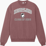 Heartland Huskie <span class="pdp-name-mascot">Heartland Community Schools Huskies</span> Stanley/Stella Unisex Ledger Dry Crewneck Sweatshirt Front Thumbnail