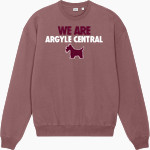 Argyle Scots Scots <span class="pdp-name-mascot">Argyle Scots</span> Stanley/Stella Unisex Ledger Dry Crewneck Sweatshirt Front Thumbnail