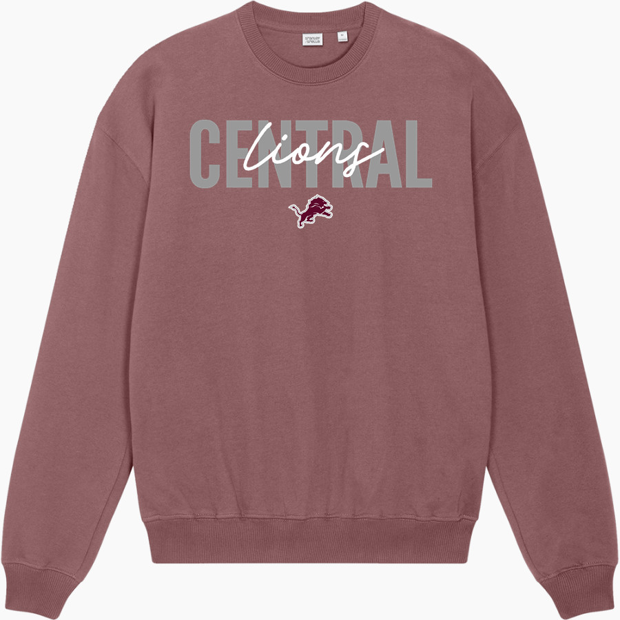 CARROLL CO CENTRAL HIGH SCHOOL LIONS Stanley/Stella Unisex Ledger Dry Crewneck Sweatshirt