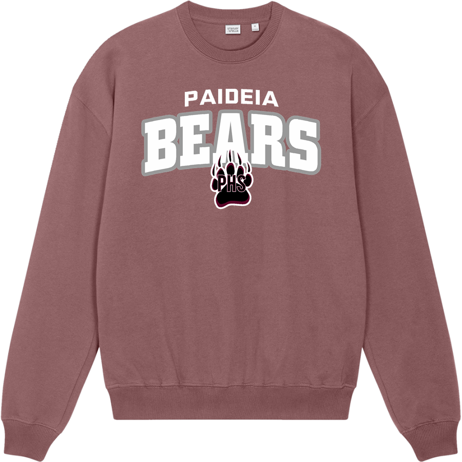 Paideia High Bears <span class="pdp-name-mascot">Paideia High School Bears</span> Stanley/Stella Unisex Ledger Dry Crewneck Sweatshirt