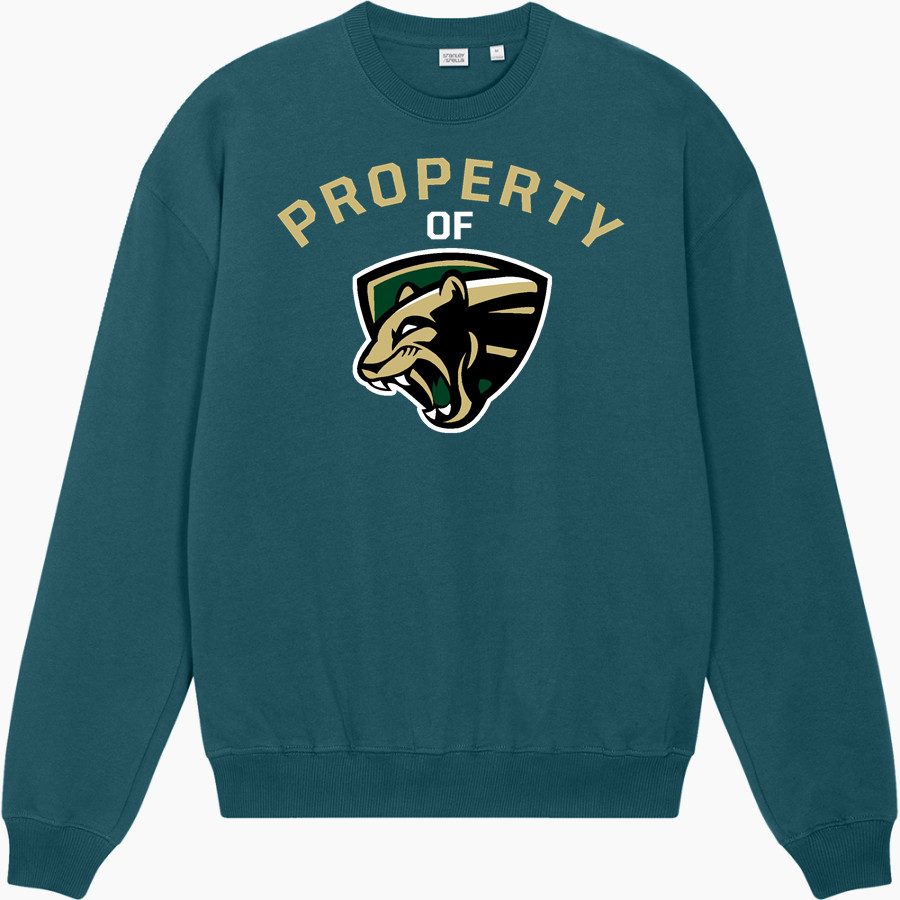 NEASE HIGH SCHOOL PANTHERS Stanley/Stella Unisex Ledger Dry Crewneck Sweatshirt