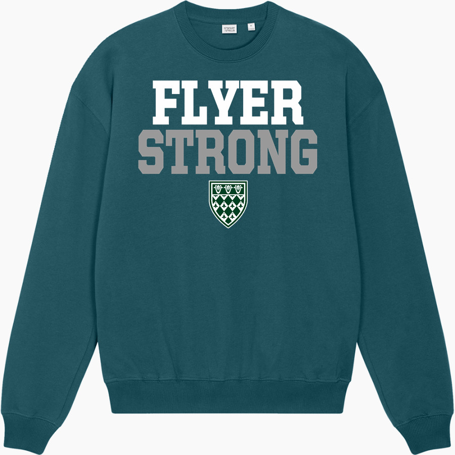 WAYNFLETE SCHOOL FLYERS <span class="pdp-name-mascot">WAYNFLETE FLYERS</span> Stanley/Stella Unisex Ledger Dry Crewneck Sweatshirt