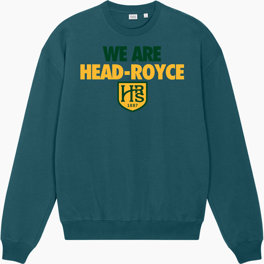 Head-Royce Jayhawks Stanley/Stella Unisex Ledger Dry Crewneck Sweatshirt