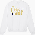 HIDALGO EARLY COLLEGE HIGH SCHOOL PIRATES <span class="pdp-name-mascot">HIDALGO EARLY COLLEGE PIRATES</span> Stanley/Stella Unisex Ledger Dry Crewneck Sweatshirt Front Thumbnail