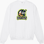 Ocean State Outlaws Outlaws <span class="pdp-name-mascot">Ocean State Outlaws</span> Stanley/Stella Unisex Ledger Dry Crewneck Sweatshirt Front Thumbnail