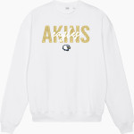 Akins Eagles <span class="pdp-name-mascot">Akins Eagles</span> Stanley/Stella Unisex Ledger Dry Crewneck Sweatshirt Front Thumbnail