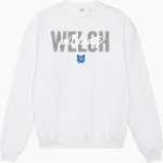 WELCH HIGH SCHOOL WILDCATS Stanley/Stella Unisex Ledger Dry Crewneck Sweatshirt Front Thumbnail