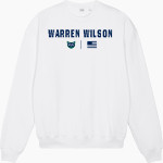 Warren Wilson Owls Stanley/Stella Unisex Ledger Dry Crewneck Sweatshirt Front Thumbnail