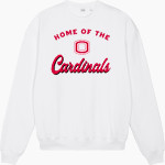 OSBORNE HIGH SCHOOL CARDINALS <span class="pdp-name-mascot">OSBORNE CARDINALS</span> Stanley/Stella Unisex Ledger Dry Crewneck Sweatshirt Front Thumbnail