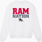 WALTRIP HIGH SCHOOL RAMS <span class="pdp-name-mascot">WALTRIP RAMS</span> Stanley/Stella Unisex Ledger Dry Crewneck Sweatshirt Front Thumbnail